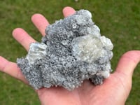 Image 17 of Druzy Fujian Quartz & UV Calcite Specimen #2146