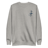 Image 3 of Fleece Crewneck - Azul