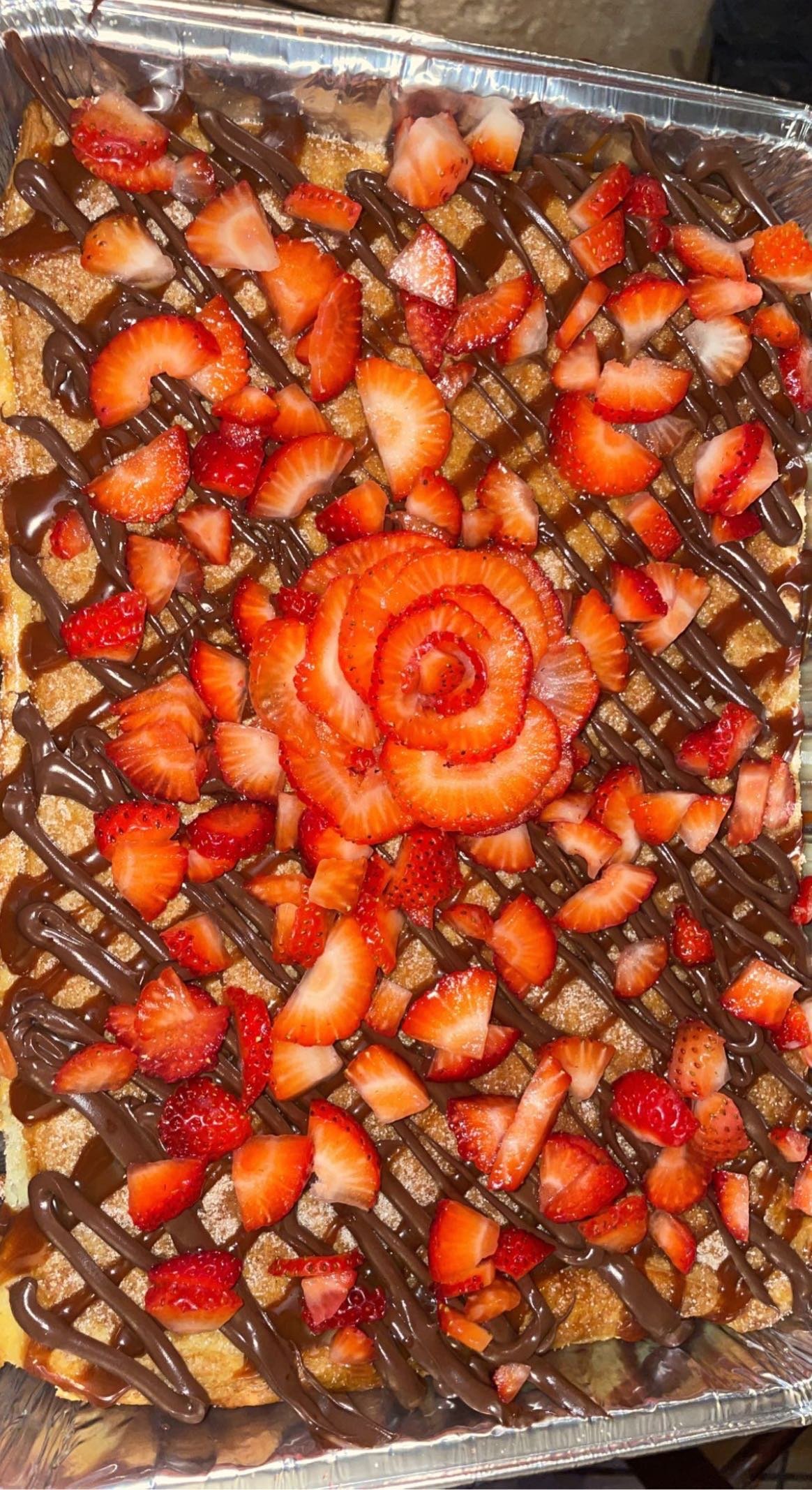 Image of Churro cheesecake Family size/Tamaño Para Familia