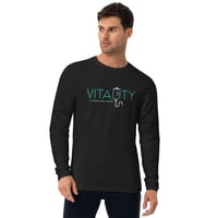 Image 1 of Vitality Long Sleeve Fitted Crew