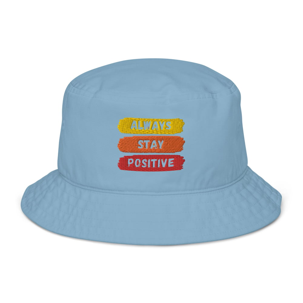 ZEN EXP - "Always Stay Positive" bucket hat 