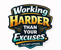 Excuses sticker