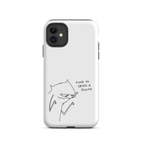 Image 3 of cause a scene Tough Case for iPhone® 
