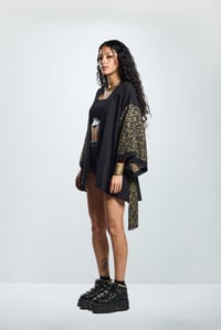 Image 3 of Nirmata Kimono - Calli Army Green