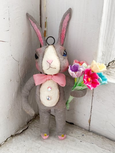 Bunny Ride | Spun Cotton Ornament Co.