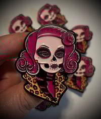 Deadly Dame Enamel Pin