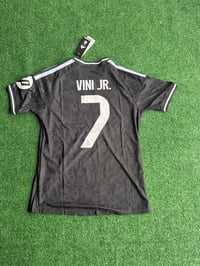 Image 3 of     Real Madrid Black Third Kit (Emirates Fly Better)
