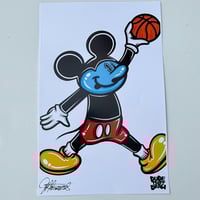 Image 2 of Mickey “MJ” Smurf Print