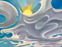 Image 3 of Sun Sprite Over Muskegon Beach- Garth Glazier