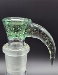 Image 1 of 2k Glass Art 18mm 4 Hole Unground Slide