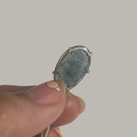 Image 2 of Moss aquamarine necklace 