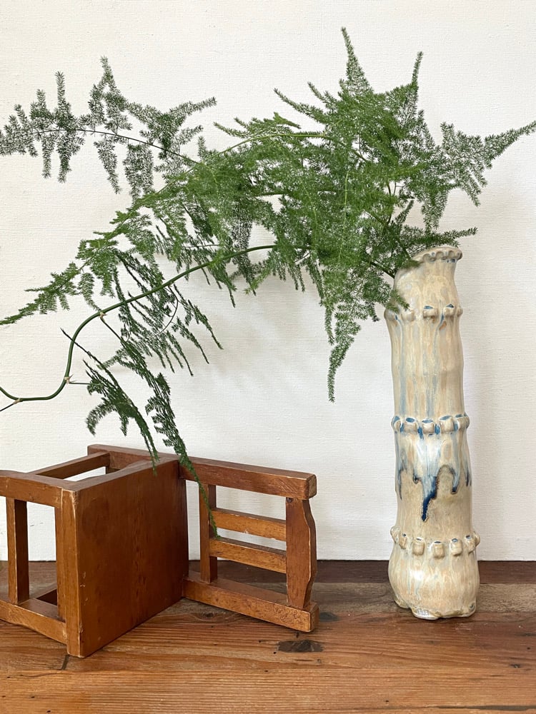 Image of TALL ORGANIC VASE