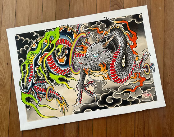 Image of Year of the dragon print