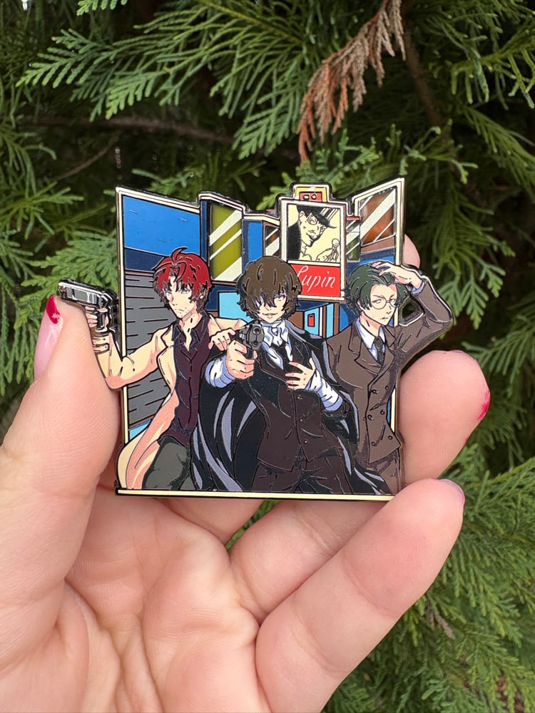 Image of Lupin Trio Enamel Pin