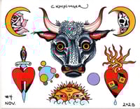 ORIGINAL FLASH SHEET #4 CK.25 (shipping Dec 12th)