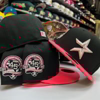 Image 3 of New Era 59Fifty Black Pink Glow Real Tree