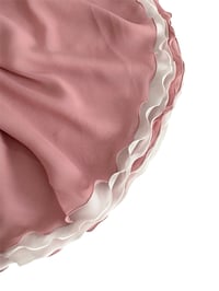 Image 8 of Reversible Chiffon Double layer rehearsal skirt ( Full circle skirt 360 degree)
