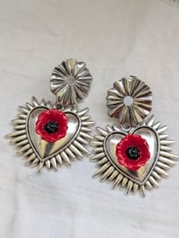 Boucles d'oreilles sacré coeur coqueliwoo