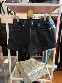 Image 1 of Target black wash shorts 
