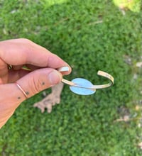 Image 4 of Variscite cuff bracelet 