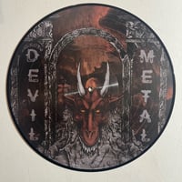 Image 3 of NunSlaughter - "Red is the Color of Ripping Death" 12" Picture Disc vinyl LP