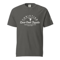 Image 5 of Christian Waterfowlers Goose Creek Supplies Brand Unisex garment-dyed heavyweight t-shirt