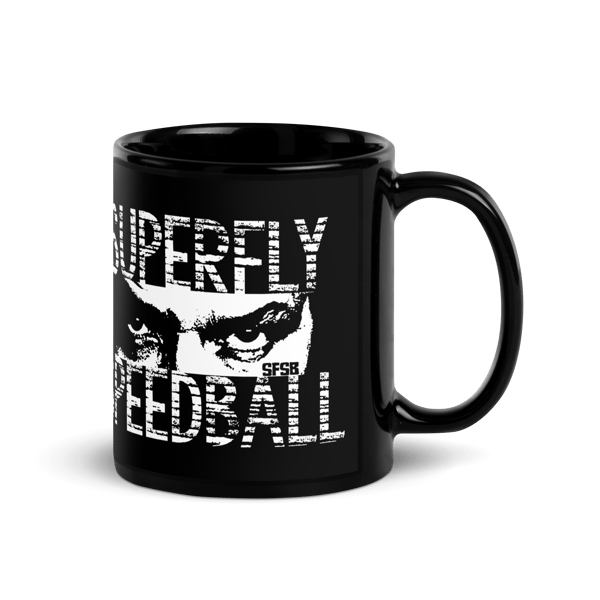 Image of SFSB Black Glossy Mug