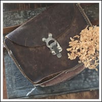 Image 3 of Vintage transport conductors leather satchel