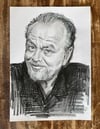 Jack Nicholson, original drawing