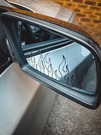 Image 1 of WING MIRROR - FLAMES