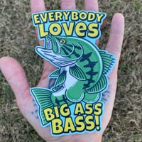 Image 2 of Big Ass Bass Sticker