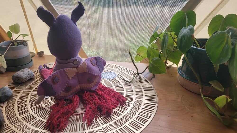 Image of Purple Empress Moth Dolls