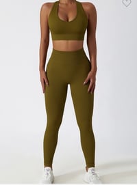 Image 1 of 2 piece legging set 