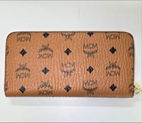 Monogram Print Standard Wallet