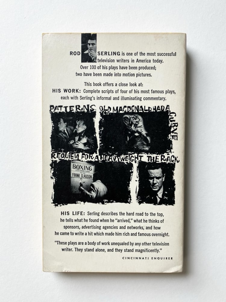 Patterns: Four Television Plays with the Author's Personal Commentaries Image 2