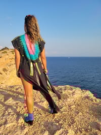 Image 2 of Rainbow Tdye Caftan