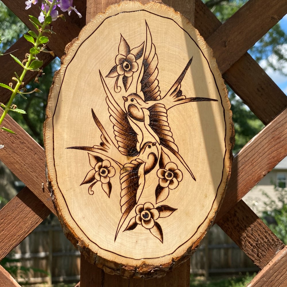 Image of Two Pretty Best Friends Wood Art