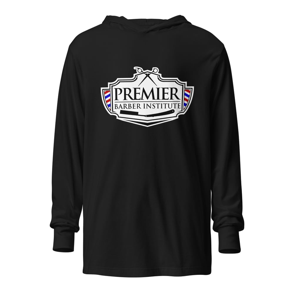 Image of Hooded long-sleeve tee