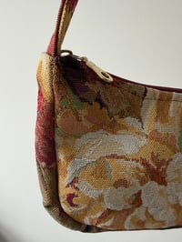 Image 4 of Floral jacquard autumn shoulder bag