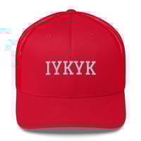 Image 5 of TrubledEra “IYKYK” Trucker Cap