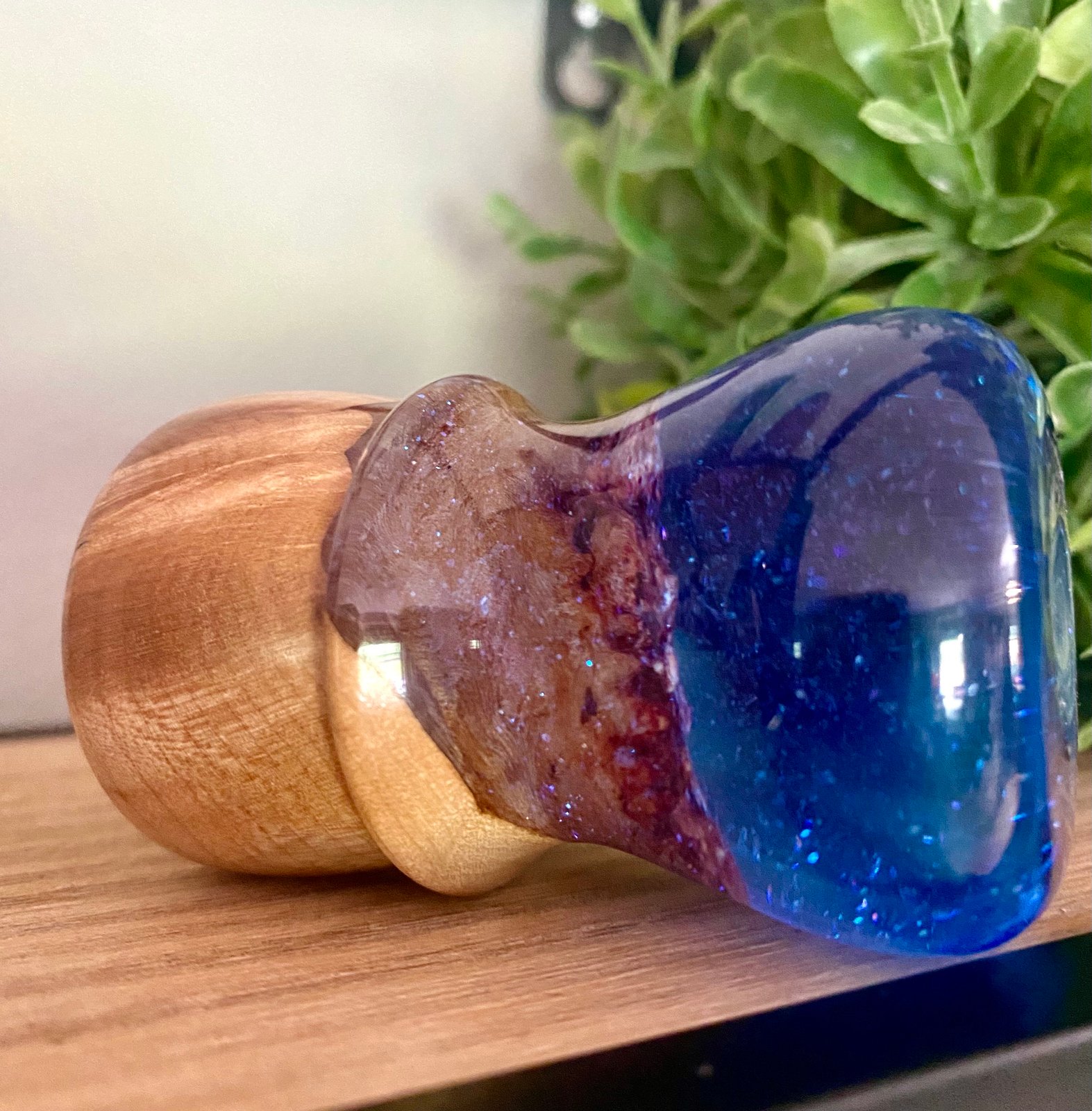 Store Blue Hybrid Burl