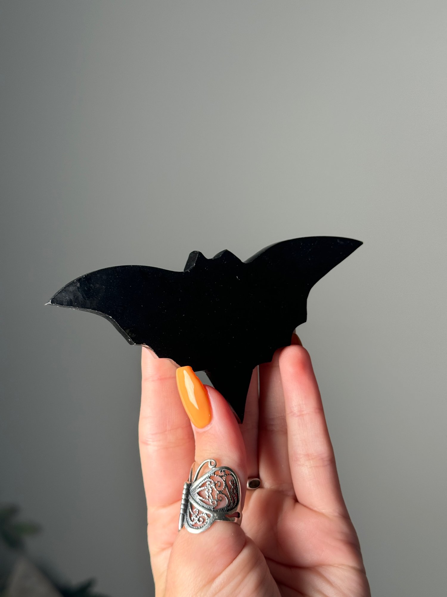 BLACK TOURMALINE BATS