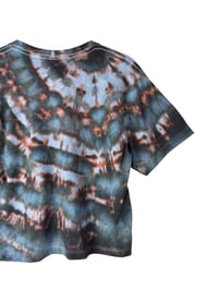 Image 3 of S Crop Tee in Ember Ice Dye