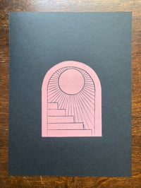 Image 1 of 'Heavenly' Super Limited Edition Pink Blockprint