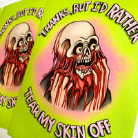 Image 1 of Tear My Skin Off Emetic Art Print