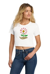 Image 2 of Compassion Flower Crop Top