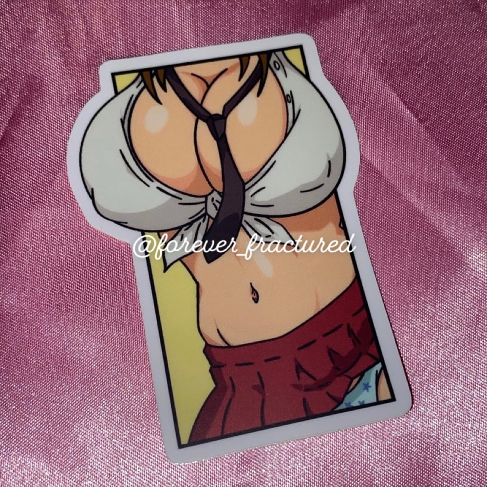 Image of Schoolgirl Baddie Body Sticker W