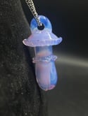 Large Lucid Mushroom Pendant