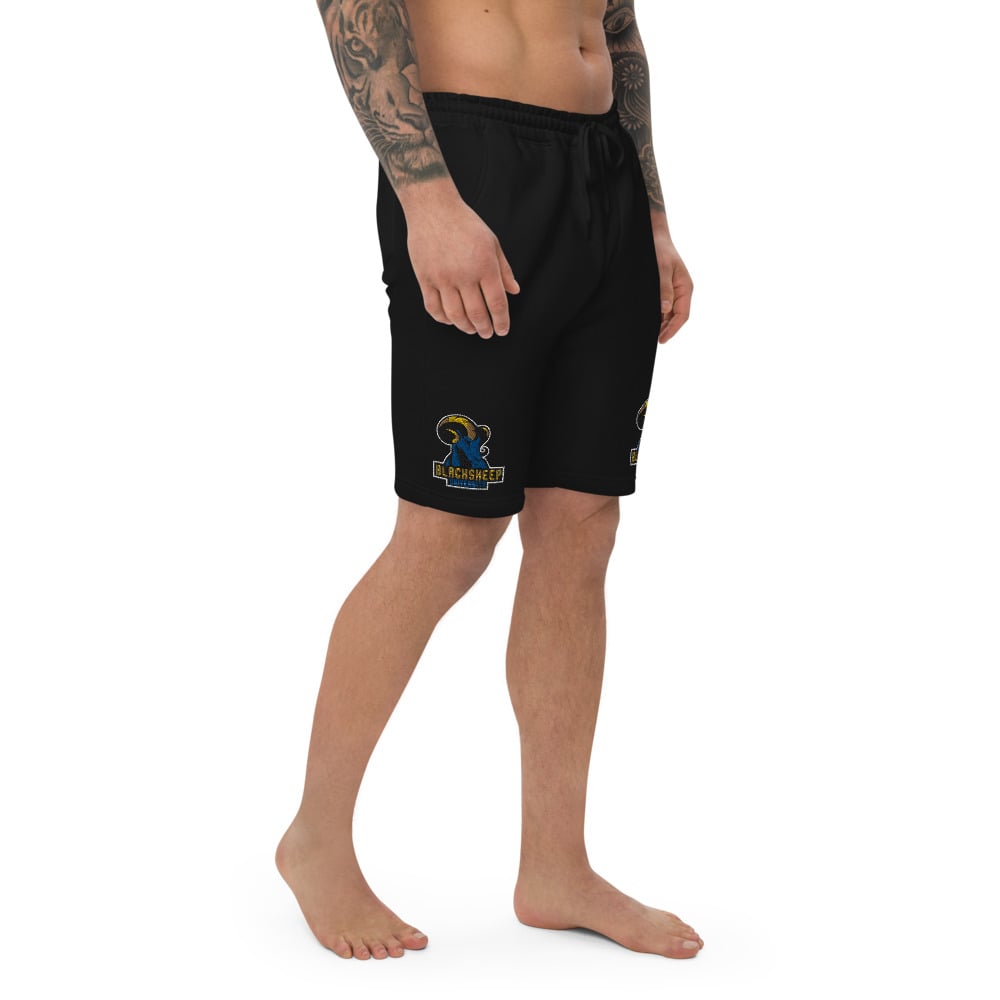 Image of Official Blacksheep University Men's fleece shorts