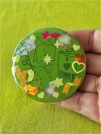 Image 1 of I Love Zines Buttons